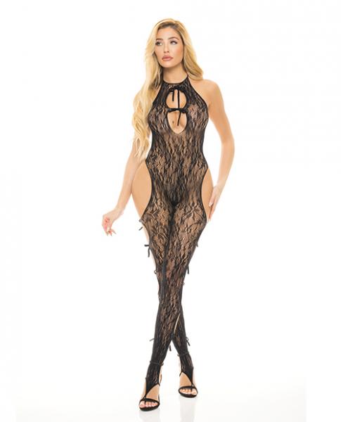 PL27053 Pink Lipstick Love Me Harder Bodystocking