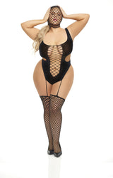 PL27062X Pink Lipstick Bodysuit