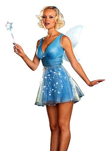 DG5931X Dreamgirl Sexy True Blue Fairy Costume