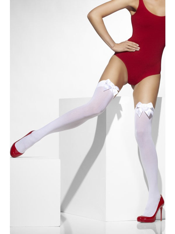 FV42753 Long White Socks with Bows