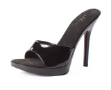 502-Vanity Ellie Black High Heel Alternative Calzado de calzado descontinuado de venta