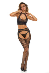 RR7115 Rene Rofe Lingerie Slide Your Way 2Pc Halter Bra Set