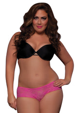 STM9294X Seven Til Midnight Plus Size Lace Boyshorts