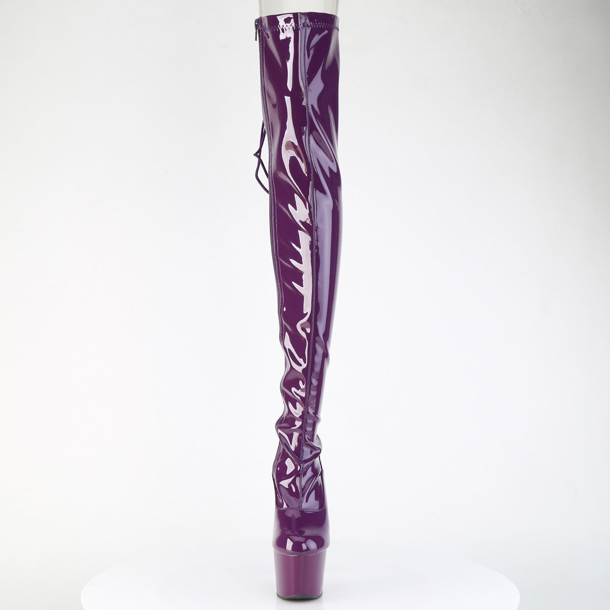 Purple 7 Inch Exotic Dance Thigh Boots -  Pleaser ADORE-3063