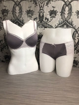 P194863 GRY MODERN CONTRASTS Boyshort