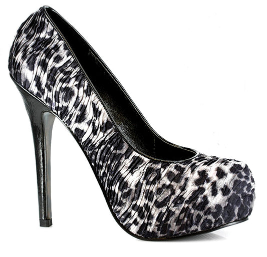 BP519-TANA Bettie Page White High Heel Alternative Footwear Discontinued Sale Stock