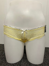 Carrie Amber Lace Thong CA5066TYellow