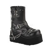 3 1/2 PF Goth Punk Lolita Detachable Chains Calf BT  CLA430/B/PU  CLASH430