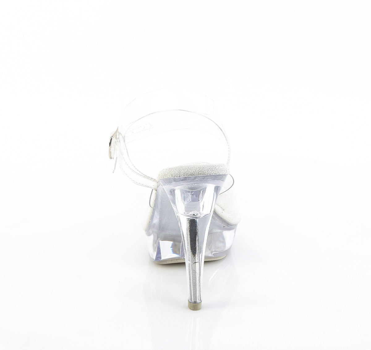 Clear 5 Inch Posing Shoes -  Fabulicious COCKTAIL-508