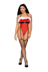 DG13508 Dreamgirl Christmas Santa Garter Teddy
