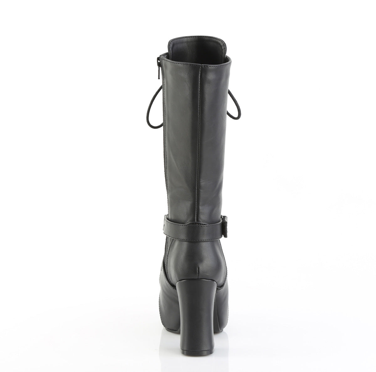 Black 3.8 Inch Alternative Knee High Boots -  Demonia Cult GOTHIKA-152