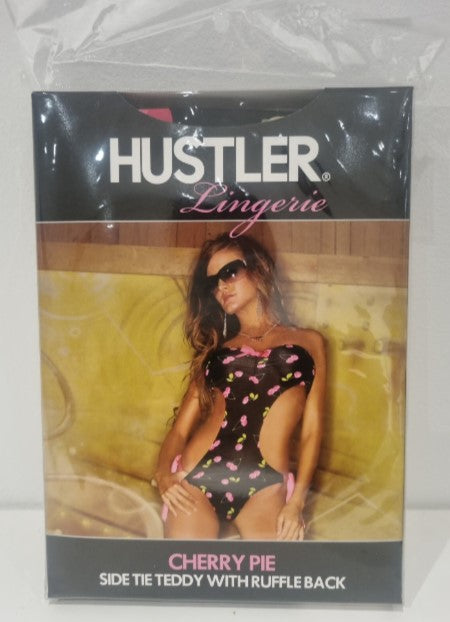 HU11297-678 Y2K Hustler Cherry Pie Lingerie Bodysuit