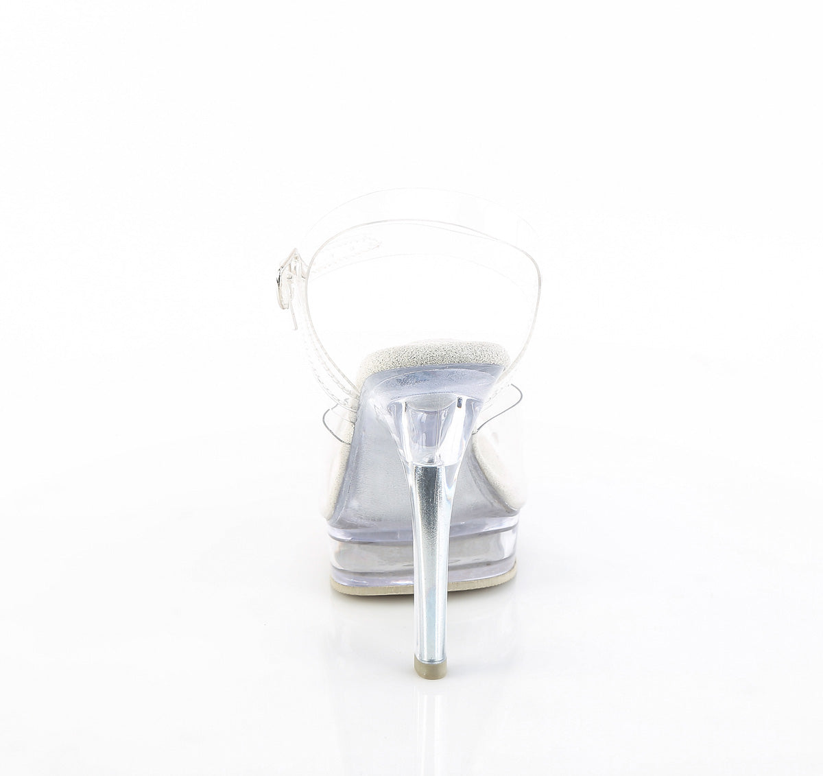 Clear 5 Inch Bikini Fitness Shoes -  Fabulicious MAJESTY-508