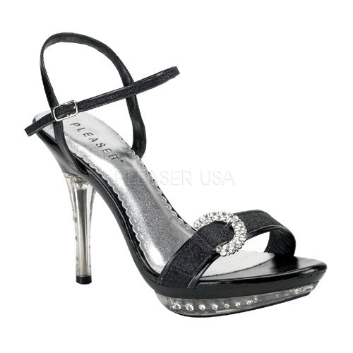 MONET09  Blk Glitter