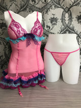 RV-GP400-PNK-S Sexy Lingerie Set