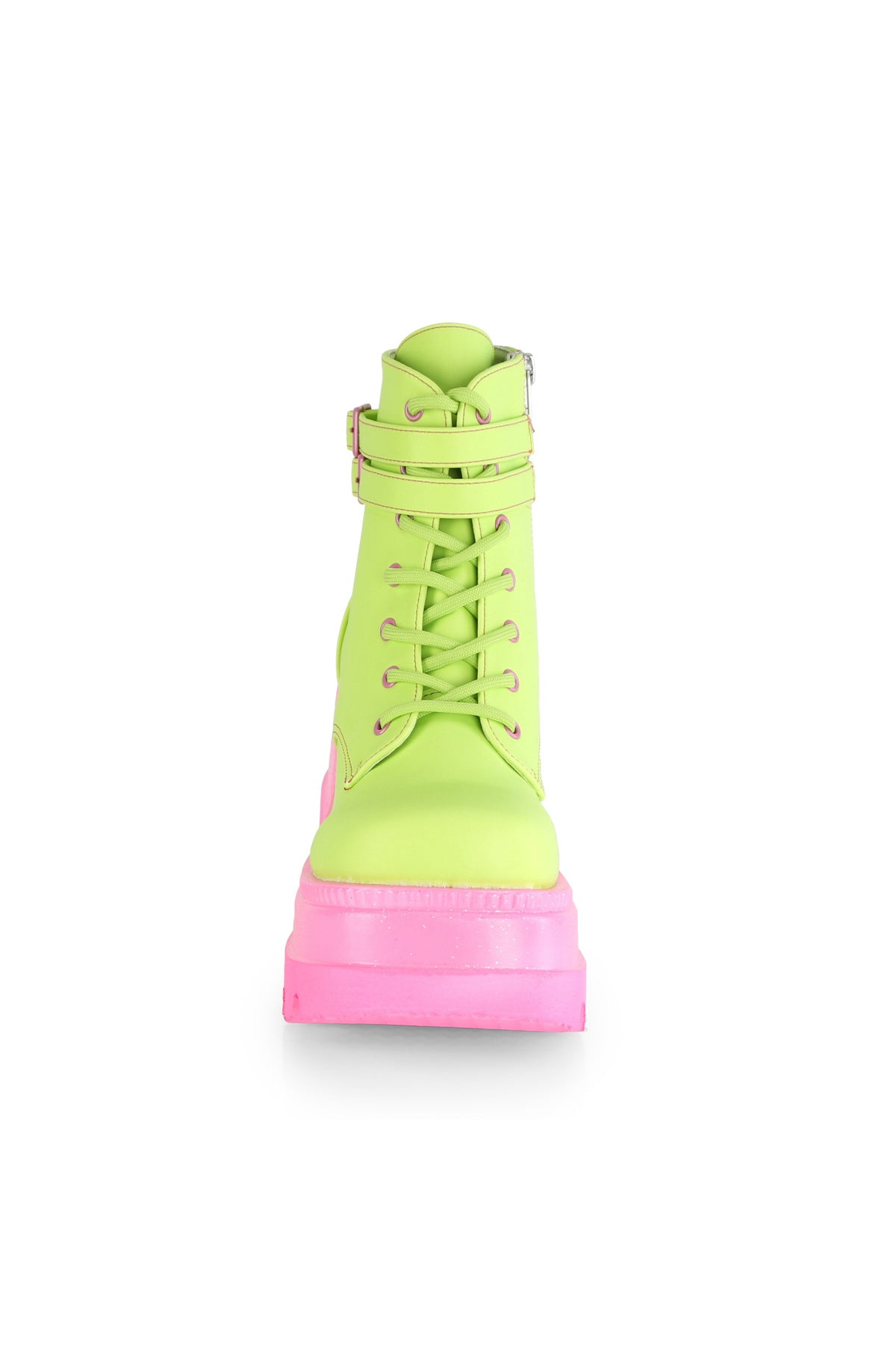 SHA52 Neon Ankle Boots