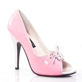 SEDUCE-216 High Heels – Baby Pink & White Stiletto Shoes