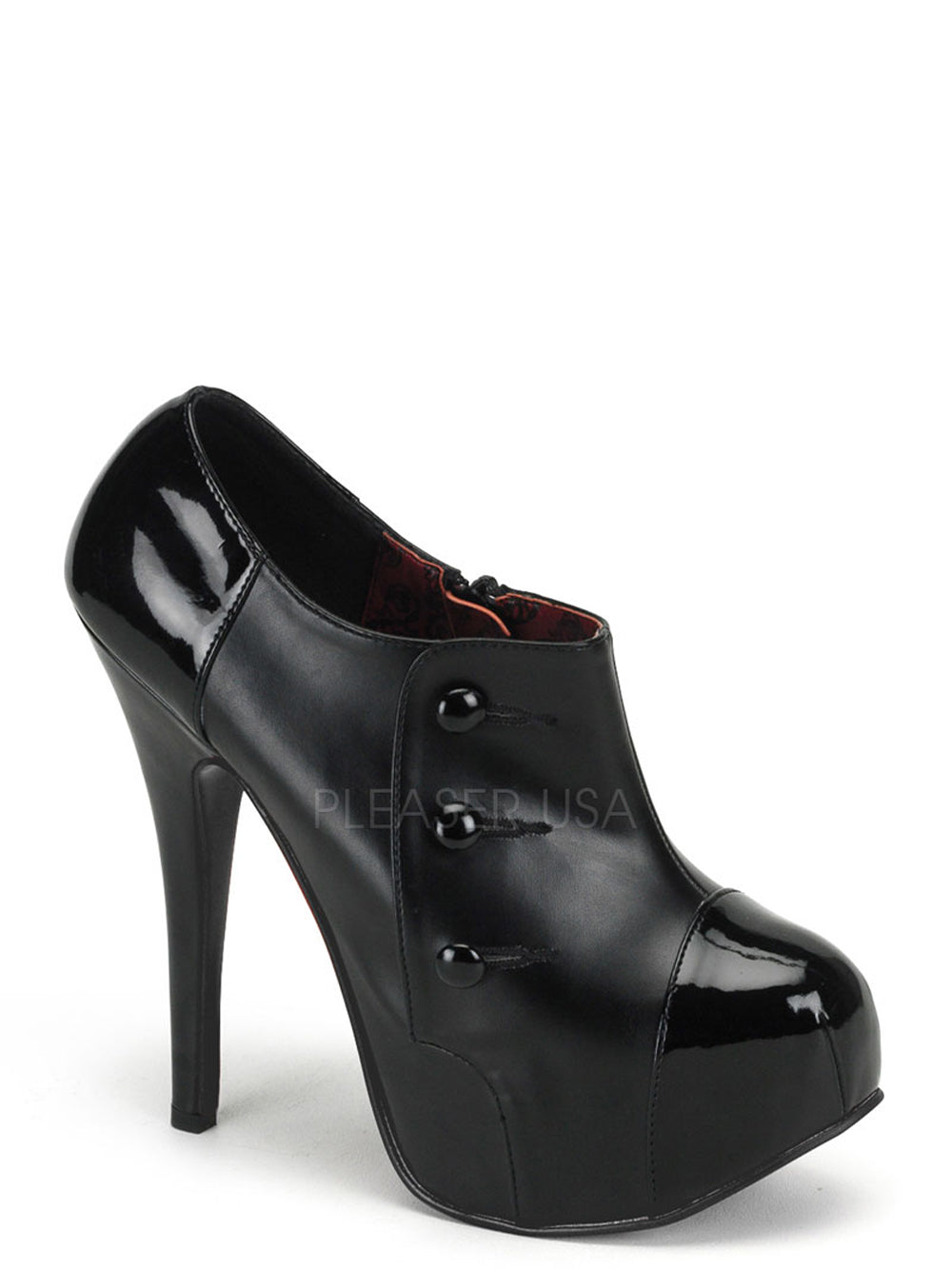 TEEZE-20 Burlesque Style Pump with hidden Platform