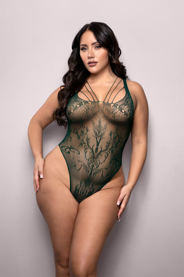 FL-V817Q ENEMIES TO LOVERS Seamless lace teddy