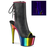 Adore-1018RC-02 Pleasers Rainbow Chrome Exotic Dancing Toble Bots