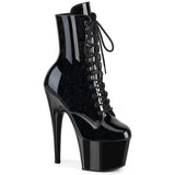 ADORE-1020BLG Pleaser Ankle Boots with laces up front
