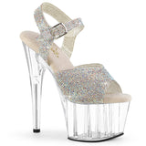 ADORE-708N-RS Pleaser 7 Inch Bling Stripper Platform Heels