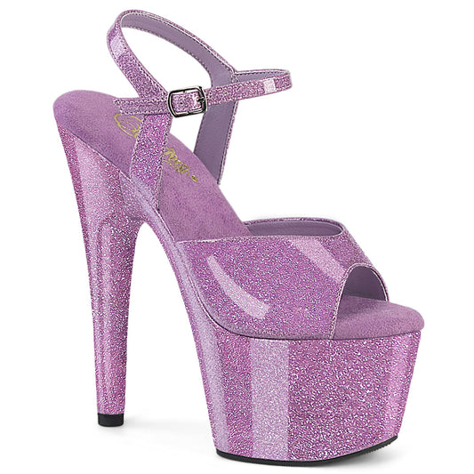 ADORE-709GP Pleaser Lilac Sexy Glitter Pole Shoes