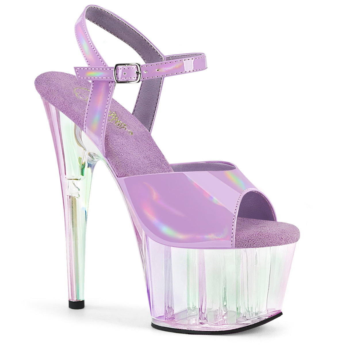 Lavender 7 Inch Exotic Pole Dancing Heels -  Pleaser ADORE-709HT