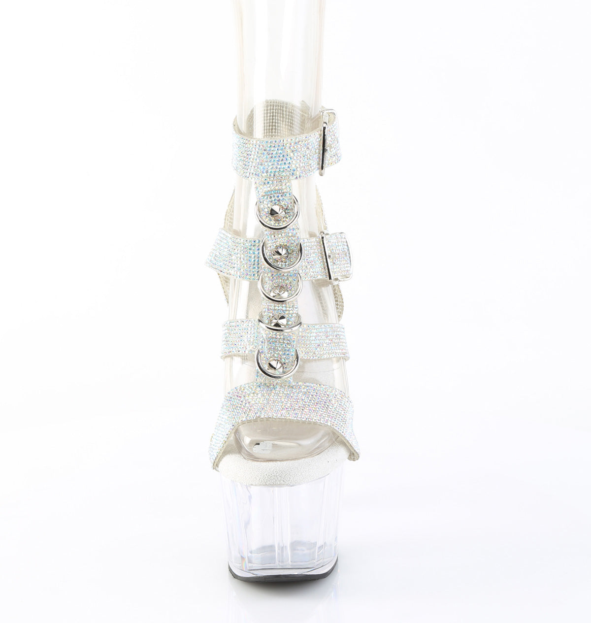 adore 756rs pleaser footwear silver