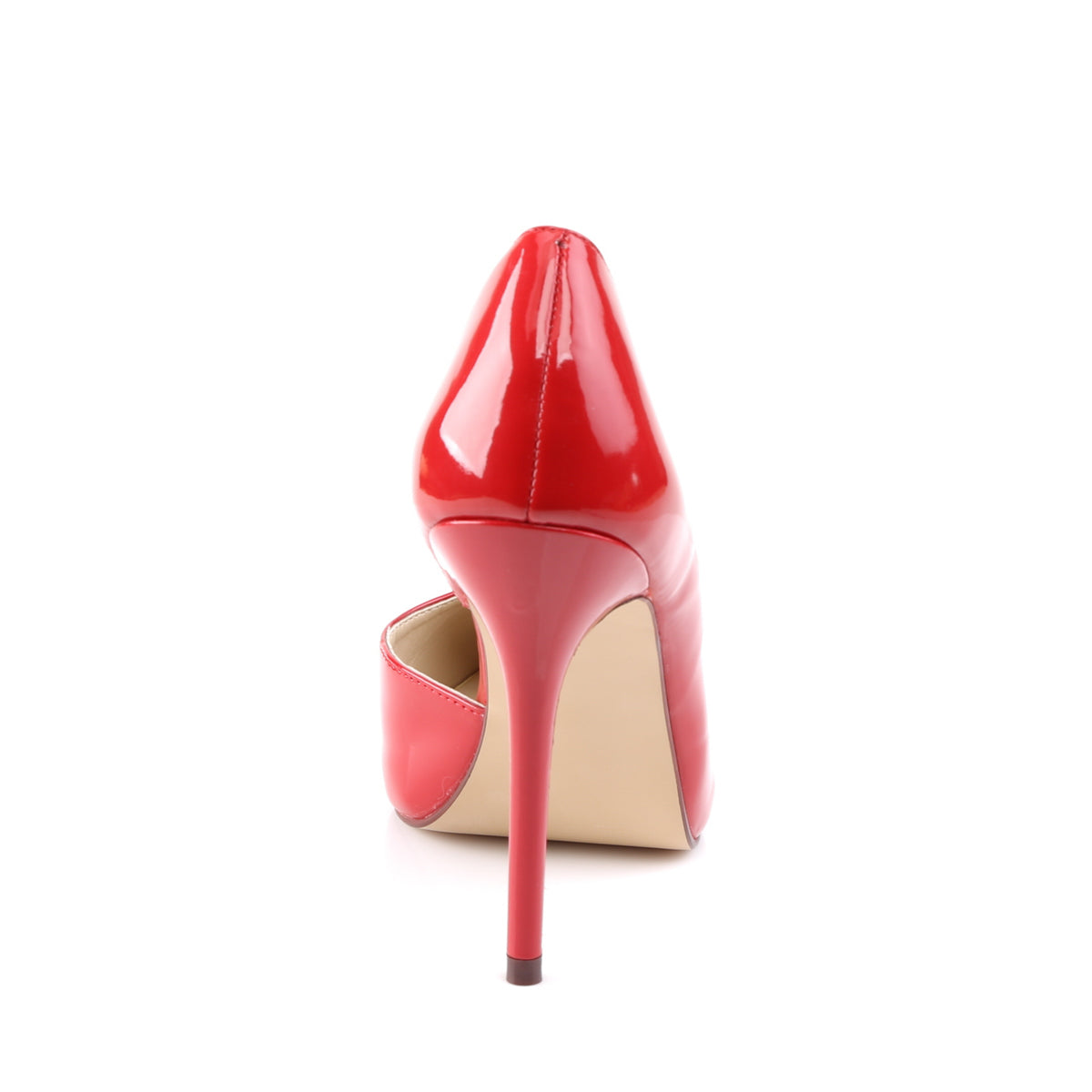 AMUSE-22 Pleasers Sexy 5 Inch Heel Red Fetish Footwear