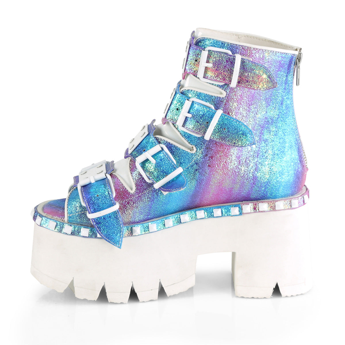 ashes 70 demonia footwear womens sandals white