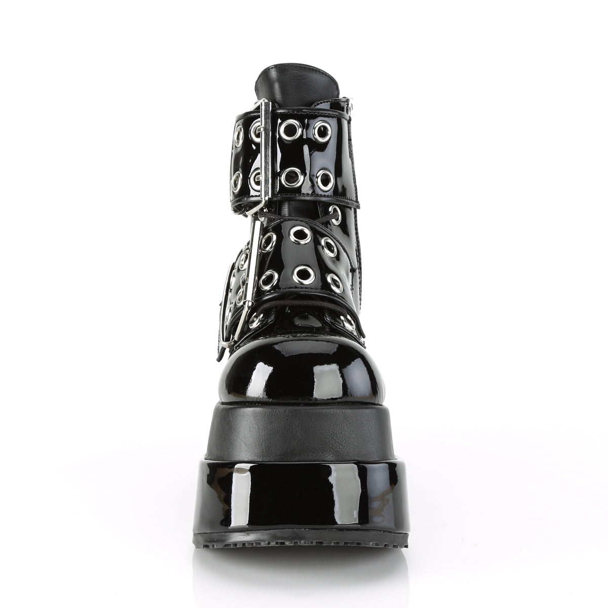 bear 104 demonia demonia womens ankle boots blk pat vegan leather