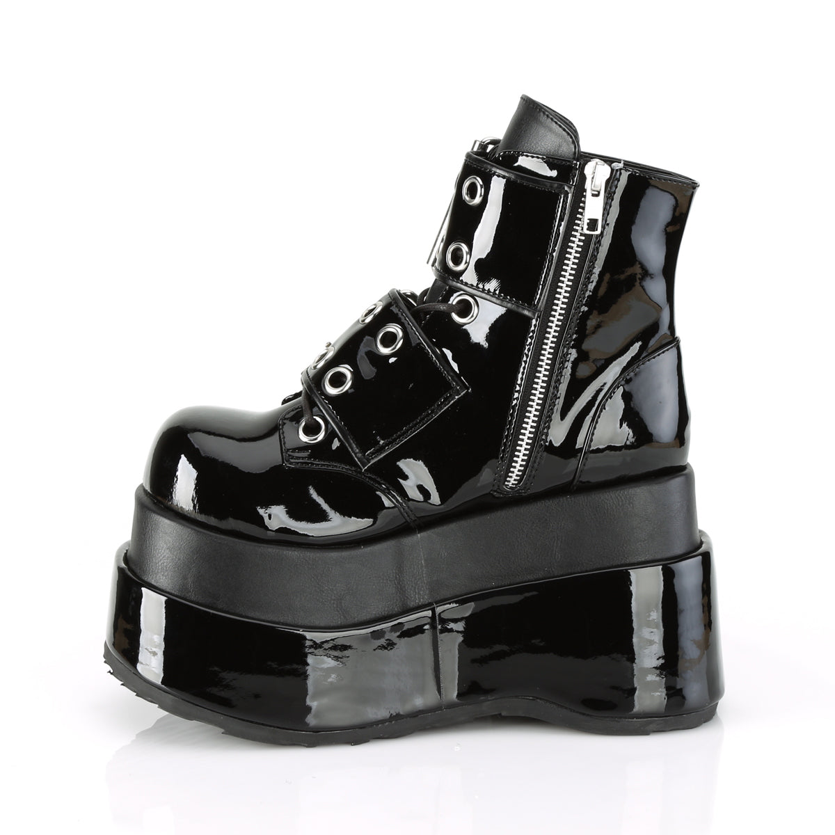 bear 150 demonia demonia womens ankle boots blk vegan leather