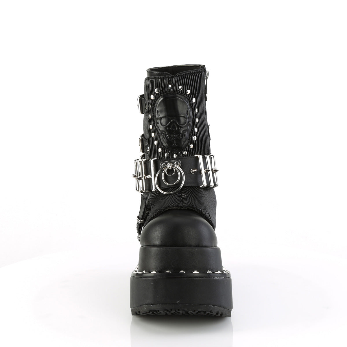 bear 150 demonia demonia womens ankle boots blk vegan leather