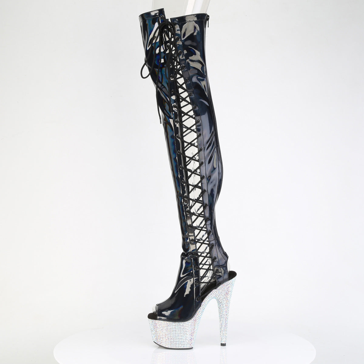 delight 3000wcf pleaser footwear black