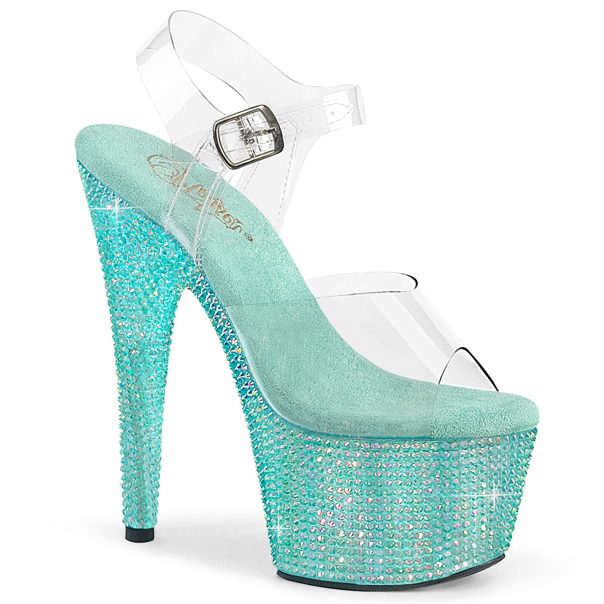 Bejeweled-708rrs Pleaser sexy calzado con correas de tobillo