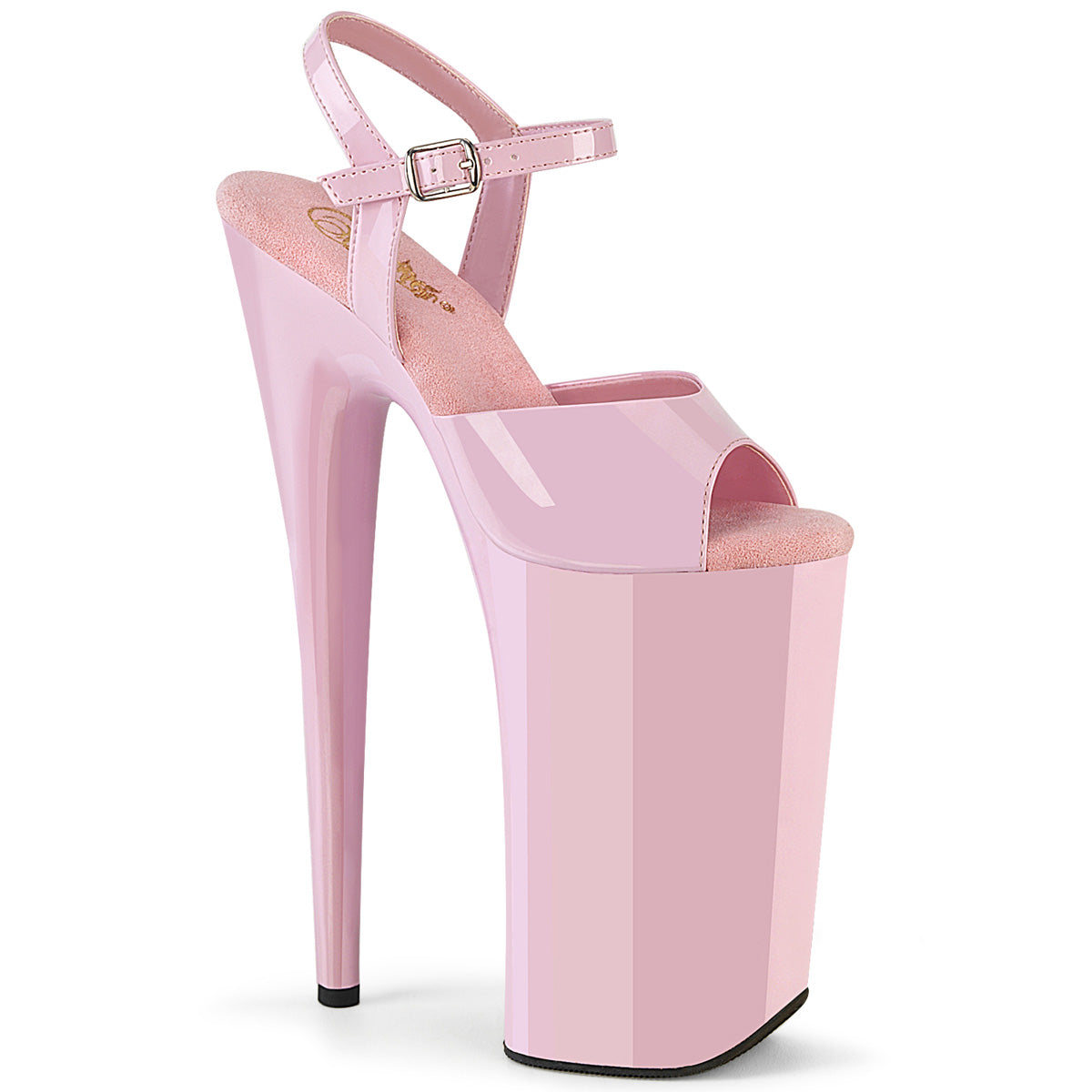 Baby Pink 10 Inch Towering Platform Shoes -  Pleaser BEYOND-009