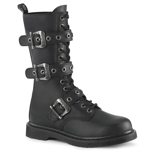 BOLT-330 DemoniaCult Alternative Footwear Unisex Lace Up Combat Boots