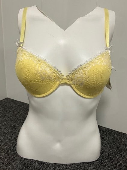 Carrie Amber Lace Bra CA5066B Yellow