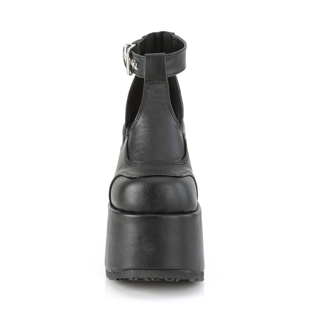 CAMEL-103 DemoniaCult Alternative Footwear Black Women's Platform Sandals