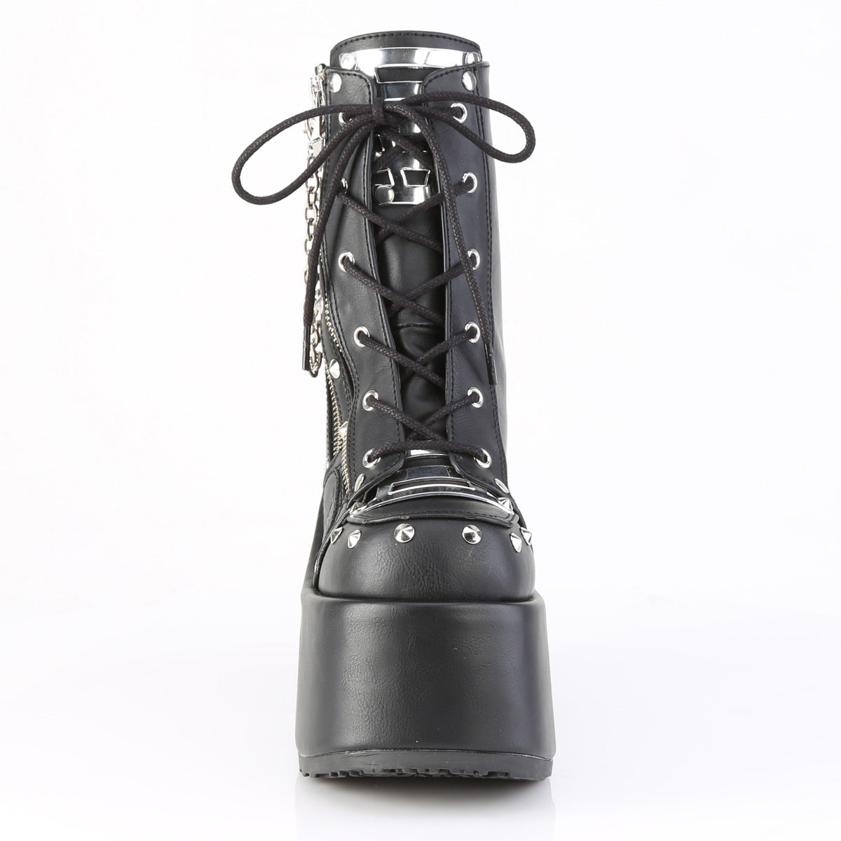 camel 208 demonia blk vegan leather alternative footwear