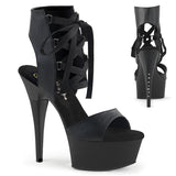 Black 6 Inch Exotic Dance Platform Shoes -  Pleaser CAPTIVA-600-14