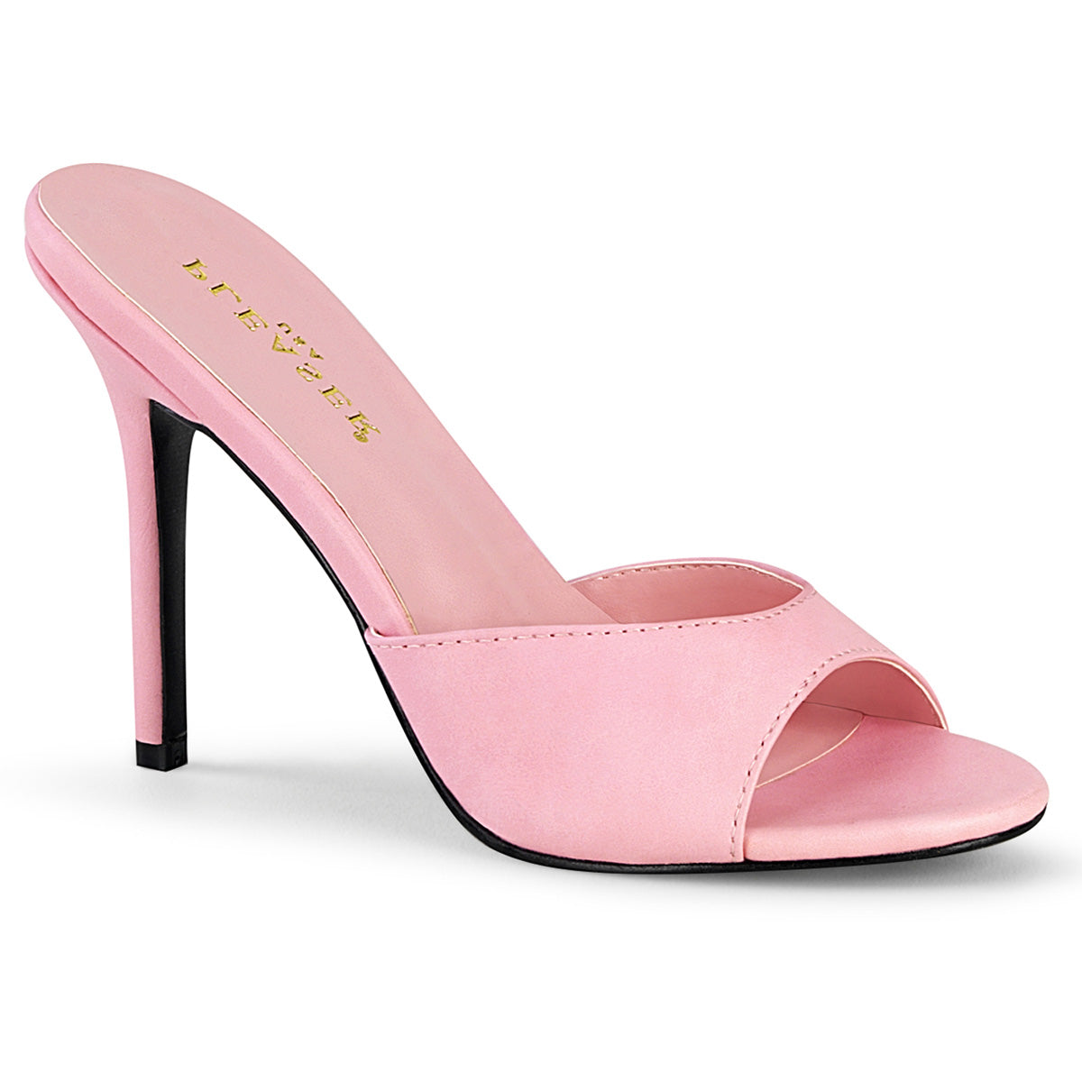 Baby Pink 4 Inch Sexy Bedroom Heels -  Pleaser CLASSIQUE-01