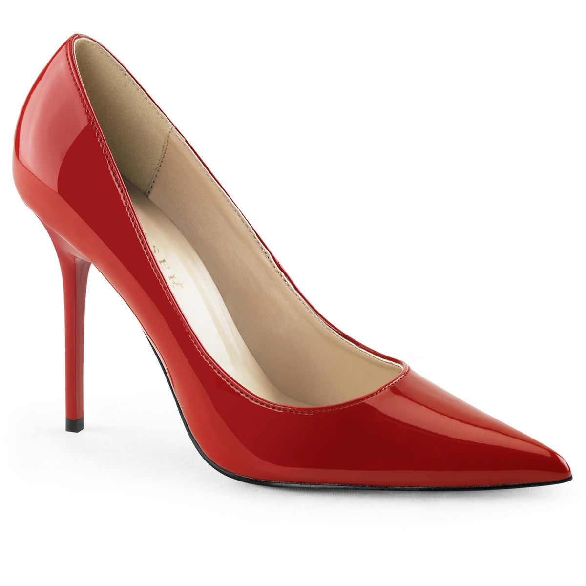 Red 4 Inch Provocative Sexy Shoes -  Pleaser CLASSIQUE-20