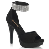COCKTAIL-525 Fabulicious Rhinestone Embellished Ankle Strap Platform Sandals