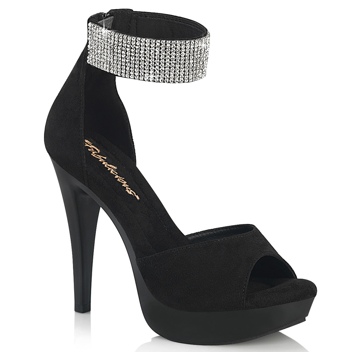 Black 5 Inch Fetish Shoes -  Fabulicious COCKTAIL-525