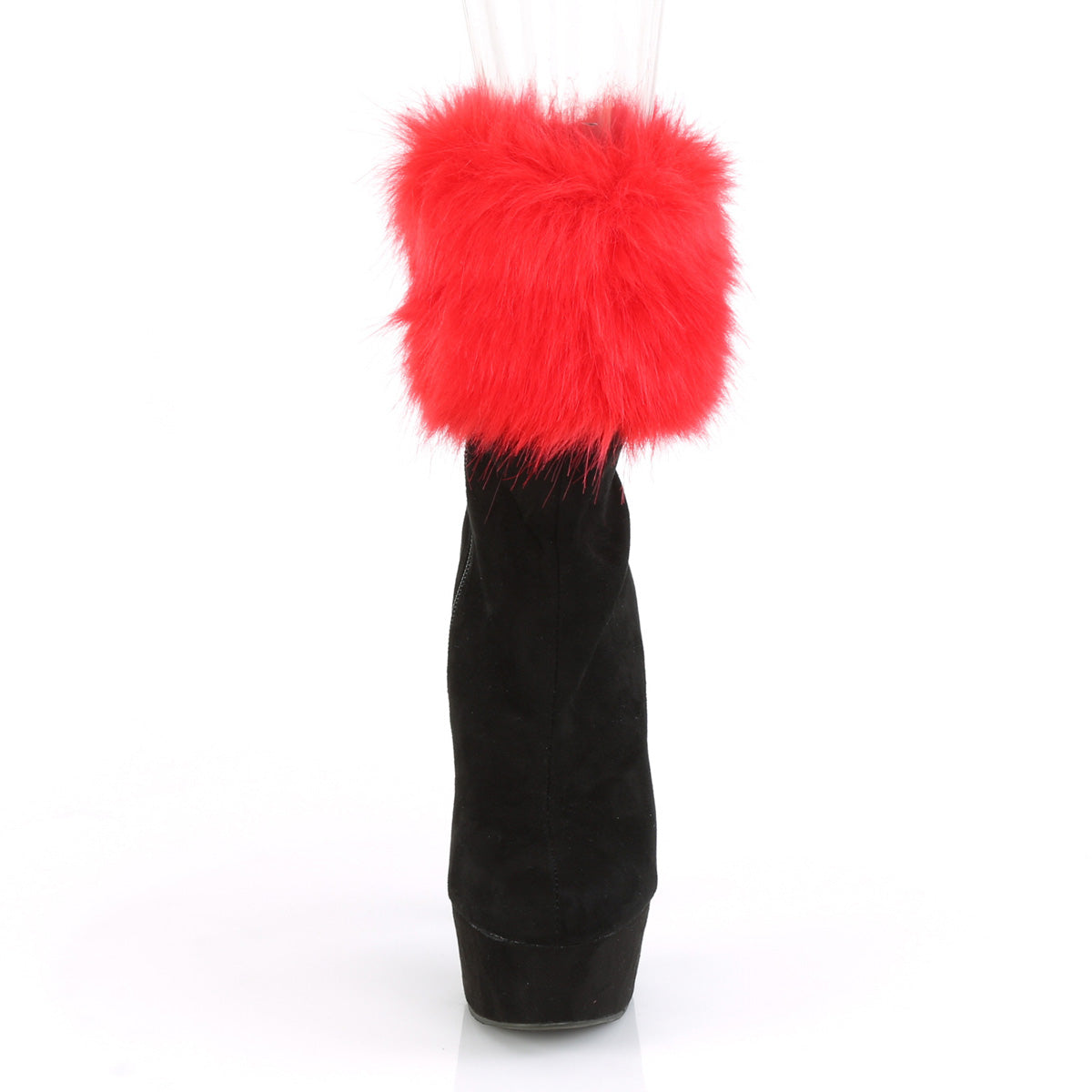 Black 6 Inch Exotic Dance Ankle Boots -  Pleaser DELIGHT-1000