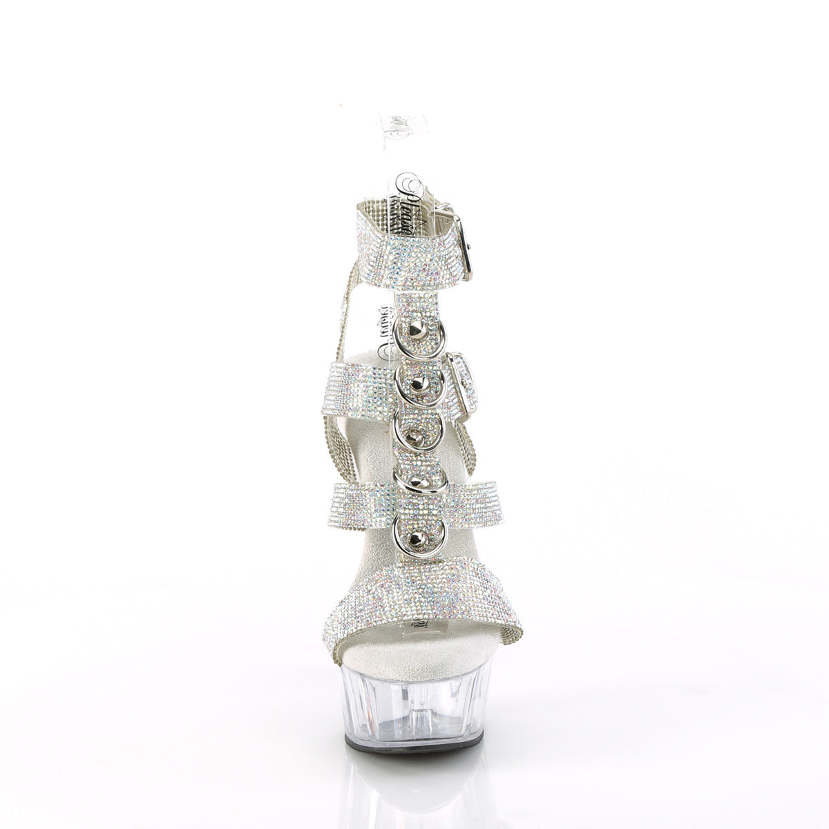 delight 656rs pleaser footwear silver