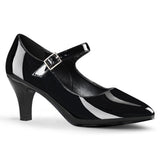 Black 3 Inch Fetish Ladies Heels -  Pleaser Pink Label DIVINE-440