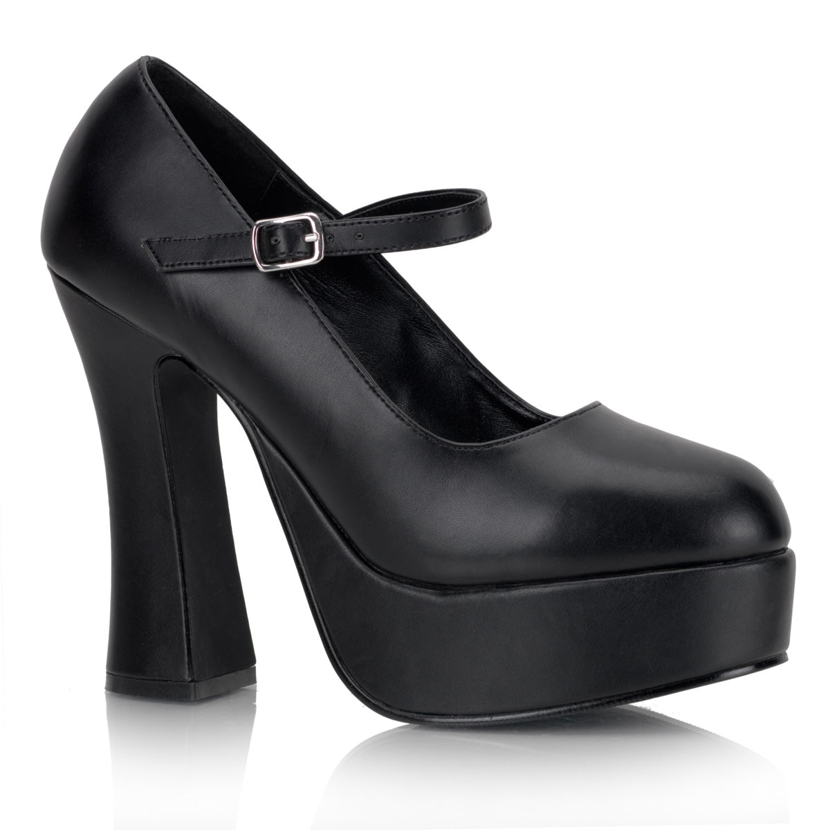 Black 5 Inch Alternative Footwear -  Demonia Cult DOLLY-50